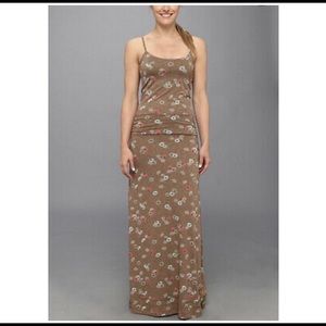 Toad & CO Horny Toad Brown Floral Island NWOT